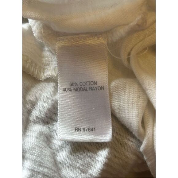 J Jill XS White Long Sleeve Tunic Top Layering Basic Casual‎ - Picture 4 of 5